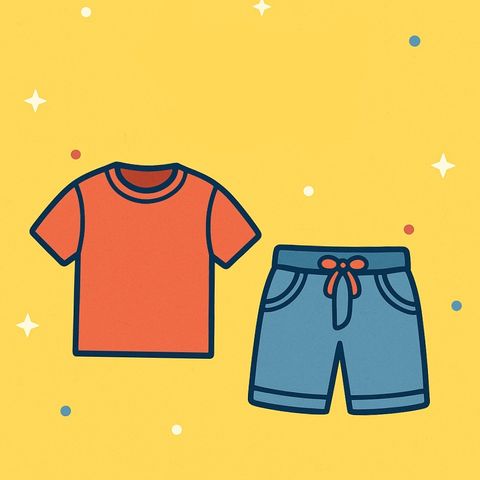 ست تیشرت شلوارک