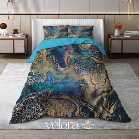 سرویس روتختی پارچه ترک برند ولارا طرح بزرگسال کد R 93