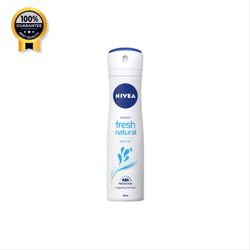 اسپری زنانه نیوآ Nivea اورجینال مدل Fresh natural Quick dry حجم 150 میل