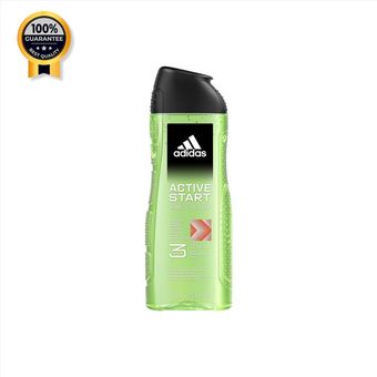 شامپو 3 کاره آدیداس Adidas اورجینال مدل Active start حجم 400 میل
