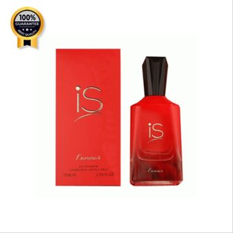 ادکلن زنانه فراگرنس ورد Fragrance World اورجینال مدل آی اس قرمز رایحه جور جیو آرمانی سی پشن حجم 75 میل