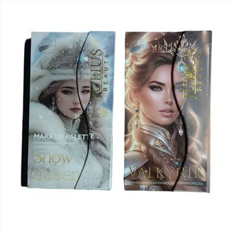 پالت سایه کیفی ژولیوس بیوتی Julius beauty بزرگ طرح پرنسس 2رنگ