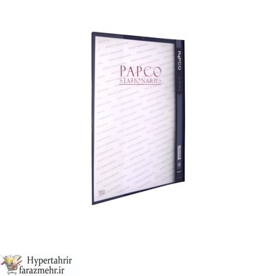 پوشه جیبدار پاپکو (Papco) کد A4-109 رنگبندی ( مشکی- قرمز - سفید - آبی - سبز - نارنجی -طوسی تیره - سرمه ای )