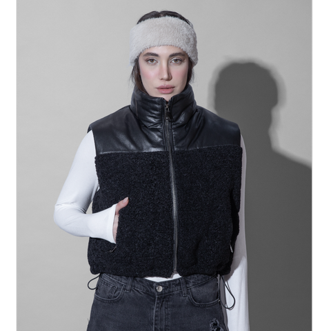 وست چرم زنانه