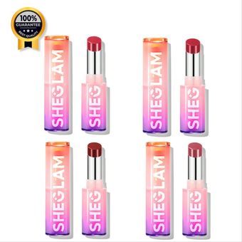 رژ لب شاین دار شیگلم Sheglam اورجینال در 4 رنگبندی منتخب کد 01