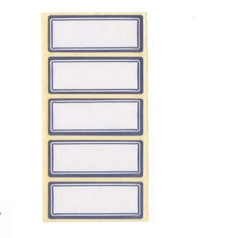 برچسب دور آبی در سایزهای ( 1*2 - 1/5*2/5- 2*4- 2/5*4/5- 3*4 -3/5*4/5--*3*6 -5*7 ) سانت