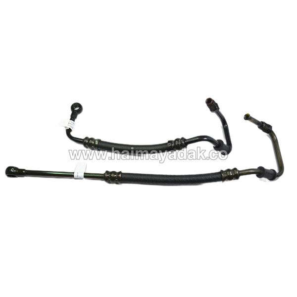 شیلنگ خنک کننده گیربکس ورودی و خروجی اچ سی کراس شرکتی (2عددی)