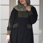 عبا پیراهنی نگین