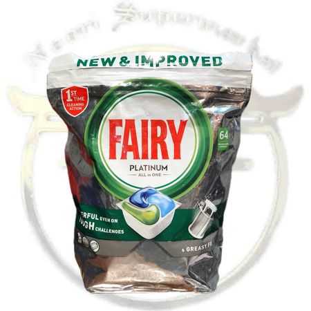 قرص ماشین ظرفشویی فیری 64 عددی اروپا