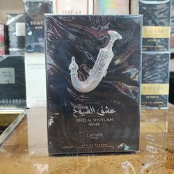 ادکلن یونیسکس عشق الشیوخ سیلور لطافه (Lattafa Ishq al shuyukh silver) اورجینال 100 میل