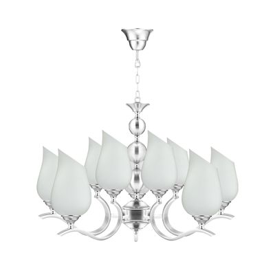 لوستر 10 شعله زیمادور مدل لیانا کد ZD-S-08