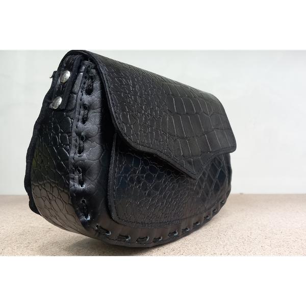 کیف یکطرفه زنانه چرم طبیعی مدل پروانه رنگ متنوع