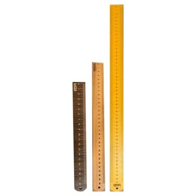 خط کش چوبی ایمان (Iman) کد 9917-9918 در دو  سایز (30 - 50 سانت )