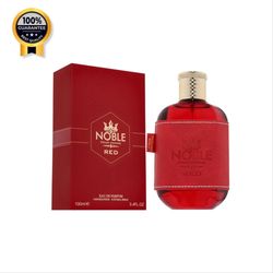 ادکلن مردانه نوبل رد فراگرنس ورد Fragrance World اورجینال رایحه دومونت نیترو رد حجم 100 میل