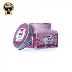اسکراب شنی گل رز مکس لیدی Max lady اصلی لایه بردار ملایم حجم 300 میل