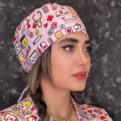 کلاه جراحی طرح مدیکال کد2