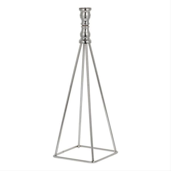 جا شمعی فلزی طرح روشنا