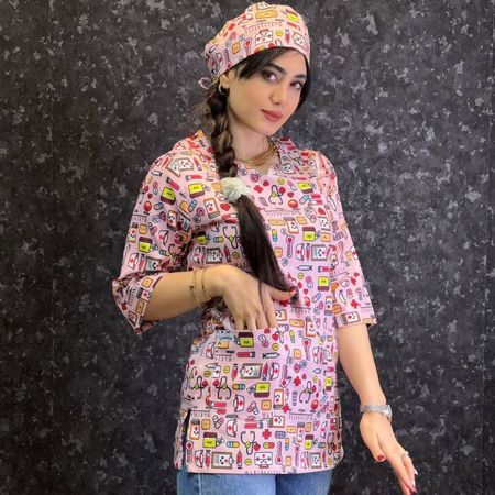 اسکراب جراحی زنانه طرح مدیکال کد2