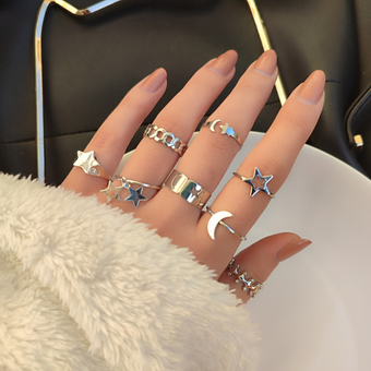 پک انگشتر ماه و ستاره 1228