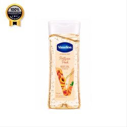 روغن بدن ویتامینه هلو وازلین Vaseline اورجینال Body oil vitamin b3 حجم 200 میل