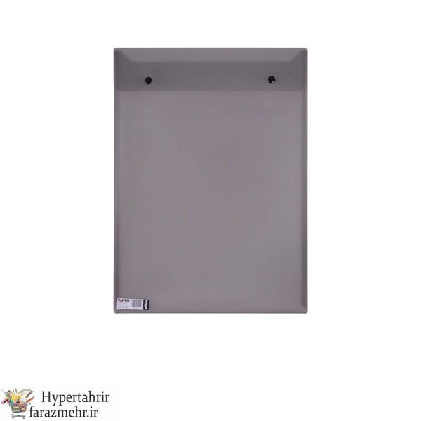 پاکت دکمه دار عمودی پاپکو (Papco) مدل ارکید کدA3-124 سایز  A3 رنگبندی (بی رنگ- دودی -قرمز- زرد- آبی - بنفش- صورتی )