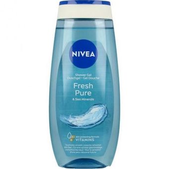 شامپو بدن نیوا Nivea مدل پیور فرش Pure Fresh حجم 250میل