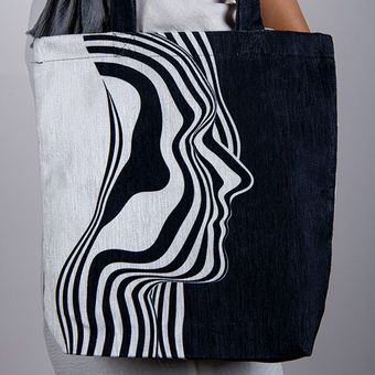 ساک دستی پارچه ای  B0023