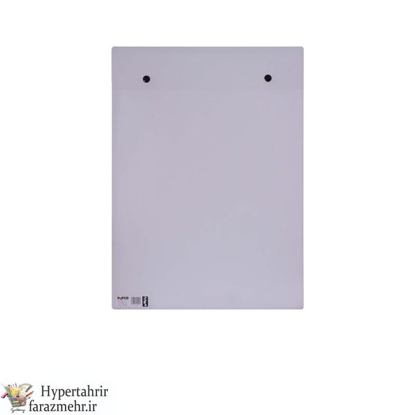 پاکت دکمه دار عمودی پاپکو (Papco) مدل ارکید کدA3-124 سایز  A3 رنگبندی (بی رنگ- دودی -قرمز- زرد- آبی - بنفش- صورتی )