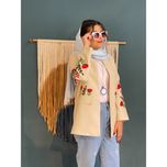 کت گلدوزی شده با دست کد C0101