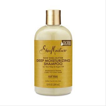 شامپو حاوی شی باتر شی مویسچر SheaMoisture Raw Shea Butter Deep Moisturizing Shampoo حجم 384 میل