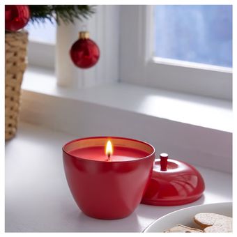 شمع معطر ایکیا طرح سیب  VINTERFINT