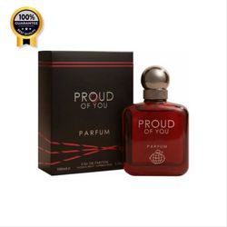 ادکلن پرود آف یو پارفوم فرگرانس ورد Fragrance World اورجینال مشابه جورجیا آرمانی استرانگ ویت یو پارفوم حجم 100 میل