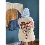 کت گلدوزی شده با دست کد C0101