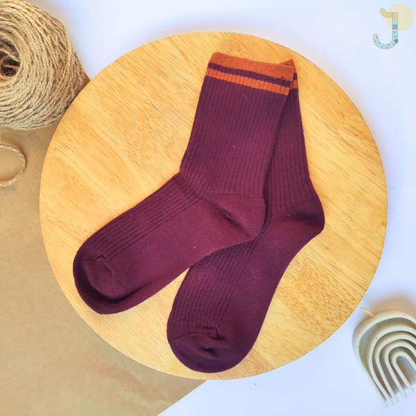 جوراب ساقدار کبریتی زنانه دو خط (1) برند وارداتی