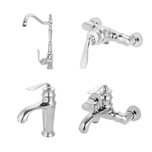 ست شیرآلات اسناپل مدل بامبو | چهار تکه، طراحی مدرن و مقاوم