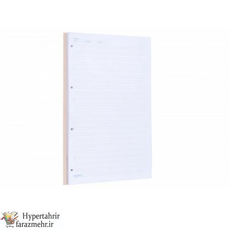 کاغذ کلاسور  4 سوراخه پاپکو انگلیسی50 برگی