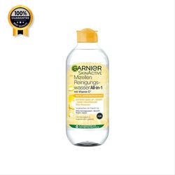 میسلارواتر ویتامین سی گارنیر Garnier اورجینال پاک کننده و روشن کننده حجم 375 میل