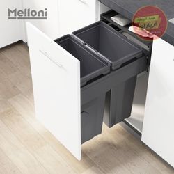 سطل زباله 2 قلو ریلی 62 لیتری 9020 مکس بین ملونی