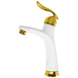 شیر روشویی اسناپل مدل رُهام | طراحی مدرن، بدنه برنجی، پرلاتور کم‌مصرف