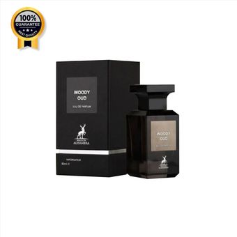 ادکلن اسپرت وودی عود الحمبرا Alhambra اورجینال مشابه تام فورد عود وود حجم 80 میل