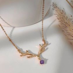 گردن بند طرح شاخ گوزن