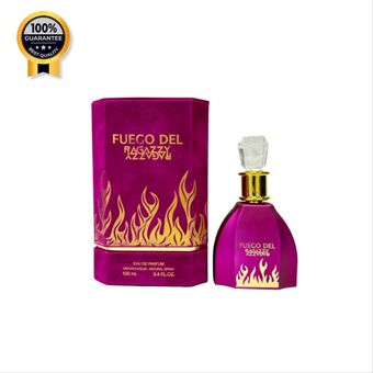 عطر ادکلن زنانه Fuego del Ragazzy اورجینال اماراتی حجم 100 میل