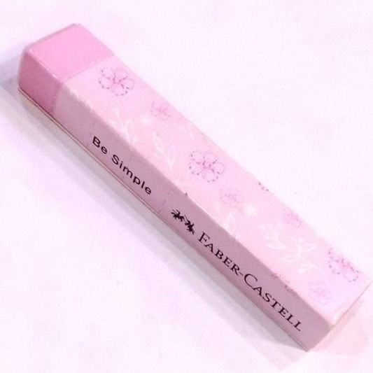 پاک کن فابر کاستل (Faber-Castell ) مدل بی سیمپل داست فری کد 187411 رنگبندی (سبز - صورتی - طوسی )
