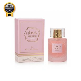 ادکلن زنانه خمار وردی وادی الخلیج Wadi al Khaleej اورجینال مشابه باربری هر حجم 100 میل