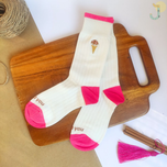 جوراب ساقدار زنانه طرح میکس فشن (1) برند وارداتی