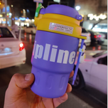 تراول ماگ رنگی 450 میلی 822 self دارای بند سیلیکونی
