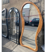 آینه قاب چوبی