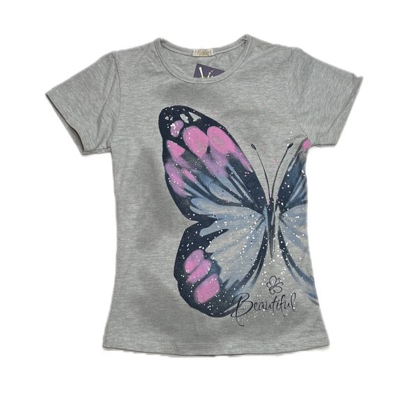 تی شرت طرح پروانه