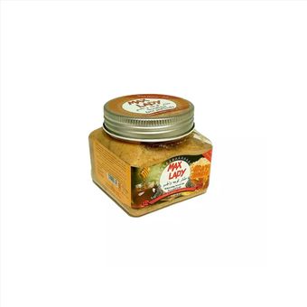 اسکراب لایه بردار عسل مکس لیدی MAX LADY اصلی مناسب انواع پوست حجم 300 میل