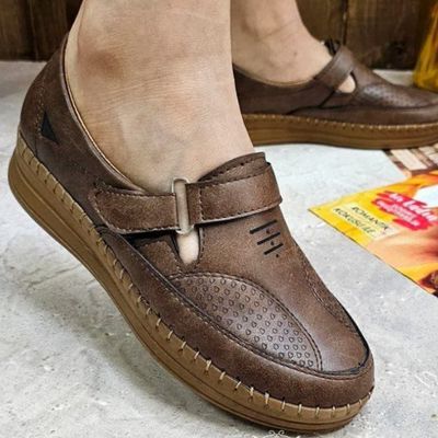 کفش طبی قهوه ای